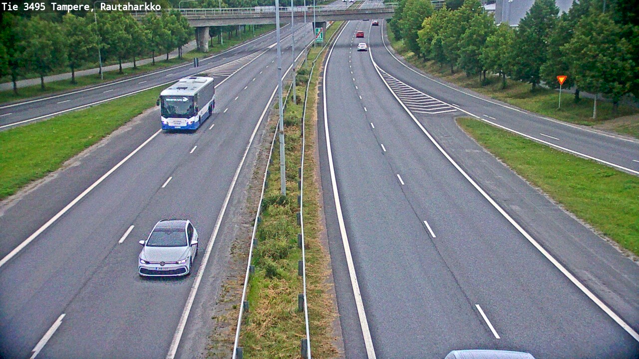 Weather Camera Image Road 3495 Tampere, Rautaharkko, Tampere, Pirkanmaa