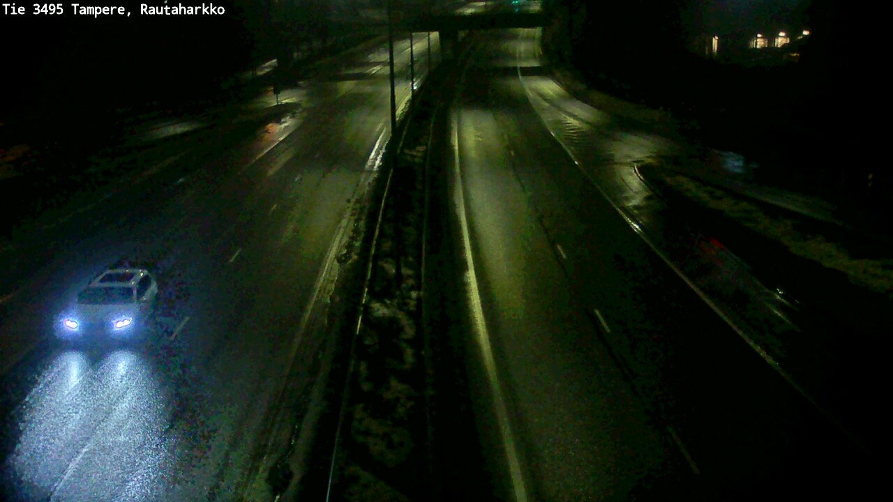Weather Camera Image Väg 3495 Tammerfors, Rautaharkko, Tampere, Pirkanmaa