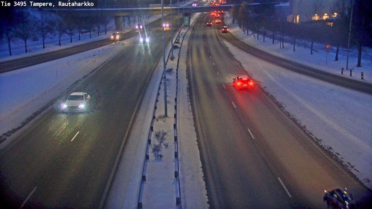 Weather Camera Image Väg 3495 Tammerfors, Rautaharkko, Tampere, Pirkanmaa