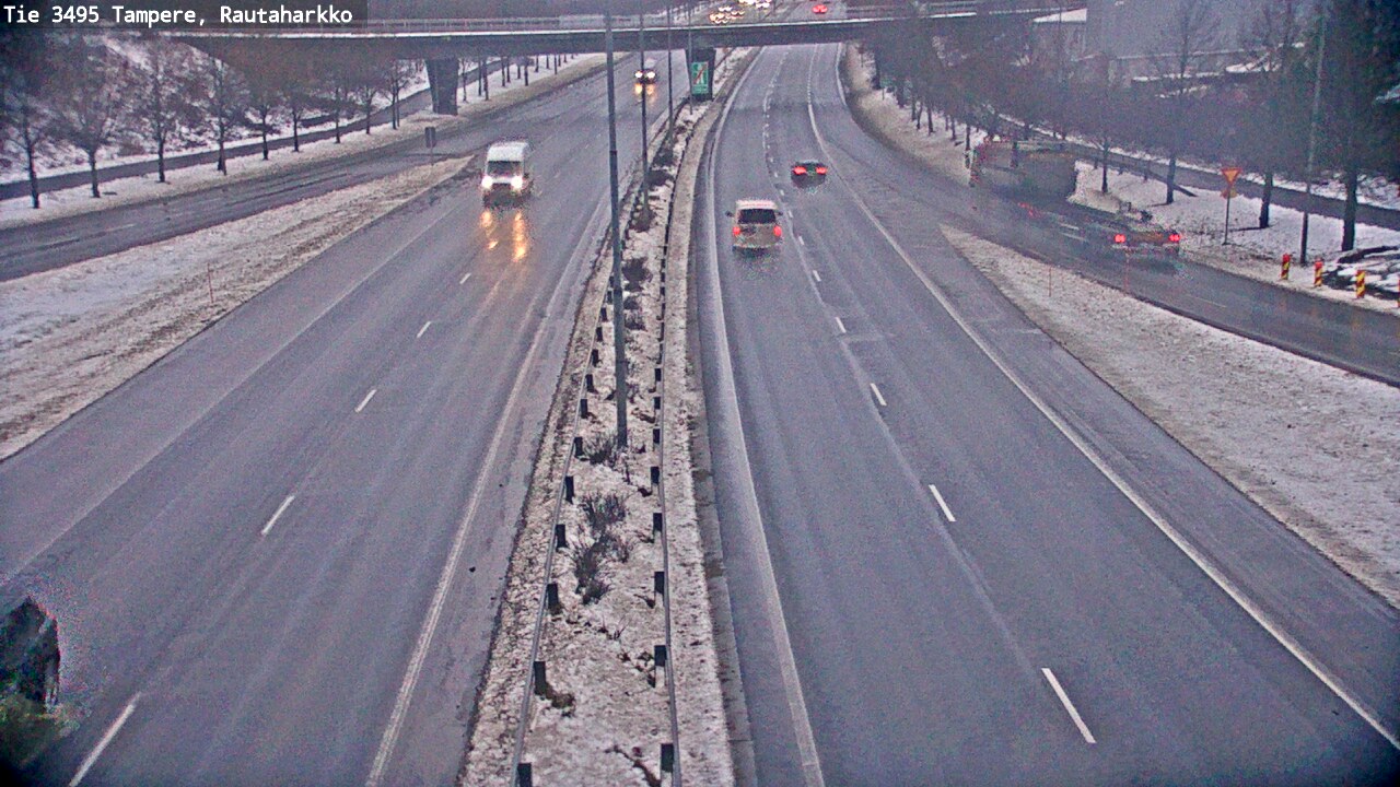 Weather Camera Image Väg 3495 Tammerfors, Rautaharkko, Tampere, Pirkanmaa