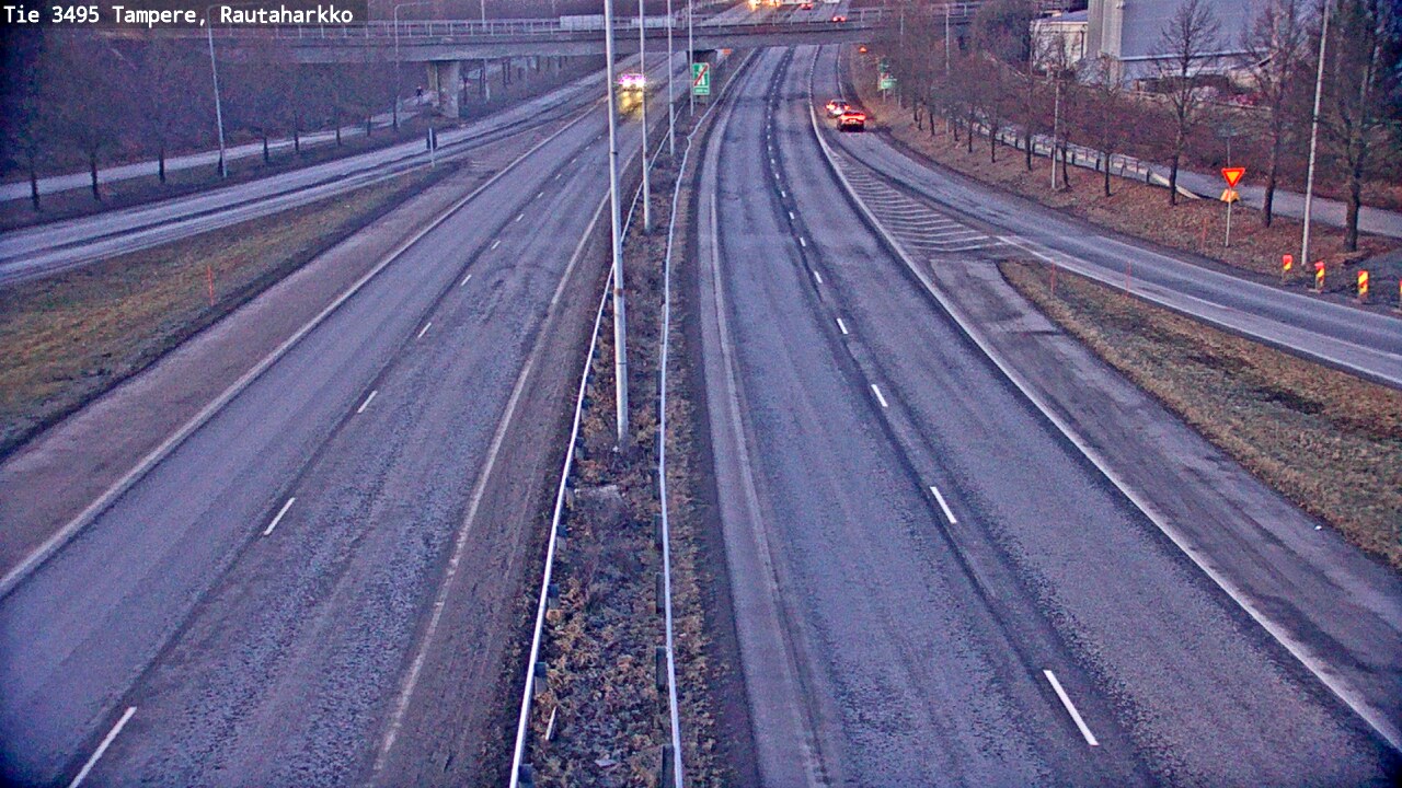 Weather Camera Image Road 3495 Tampere, Rautaharkko, Tampere, Pirkanmaa