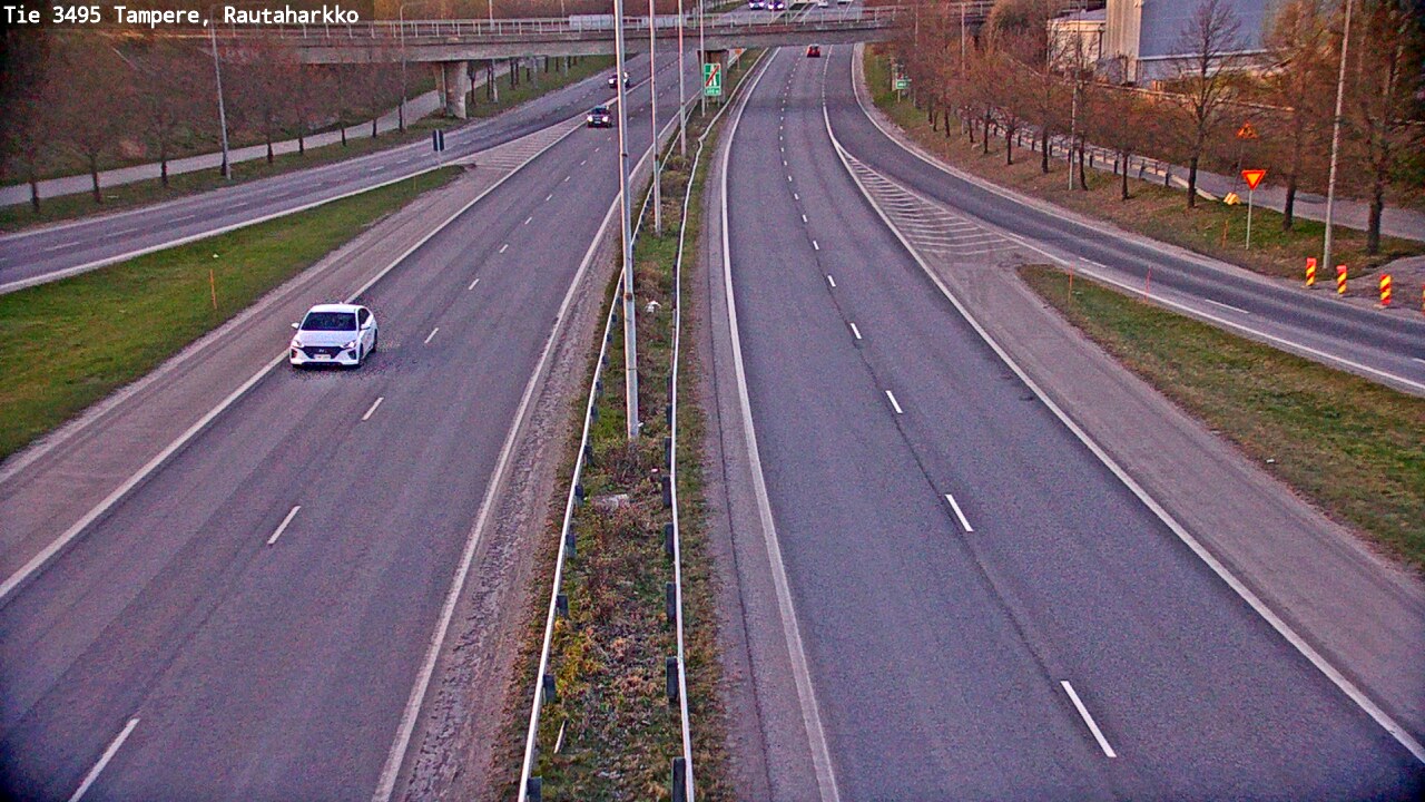 Weather Camera Image Road 3495 Tampere, Rautaharkko, Tampere, Pirkanmaa