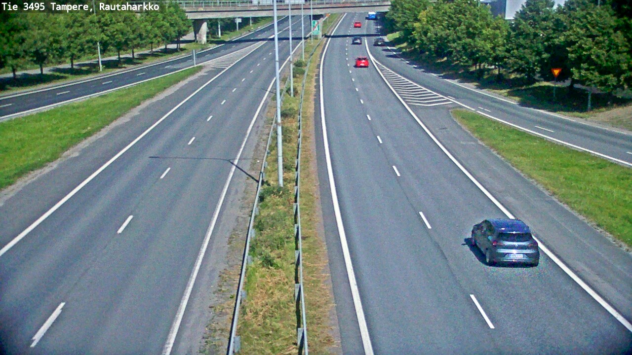 Kelikamerat Kuva Tie 3495 Tampere, Rautaharkko, Tampere, Pirkanmaa