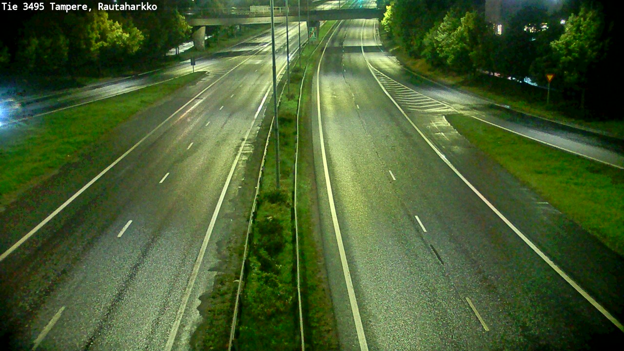 Weather Camera Image Väg 3495 Tammerfors, Rautaharkko, Tampere, Pirkanmaa