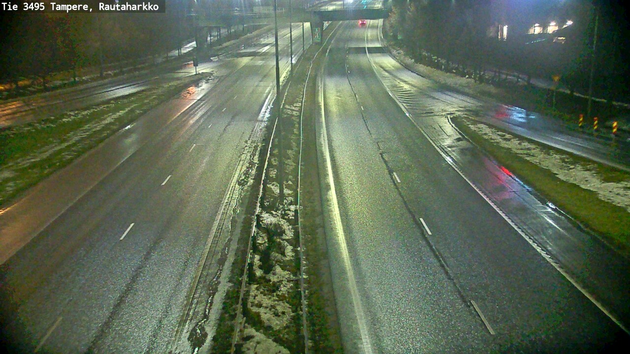Weather Camera Image Väg 3495 Tammerfors, Rautaharkko, Tampere, Pirkanmaa