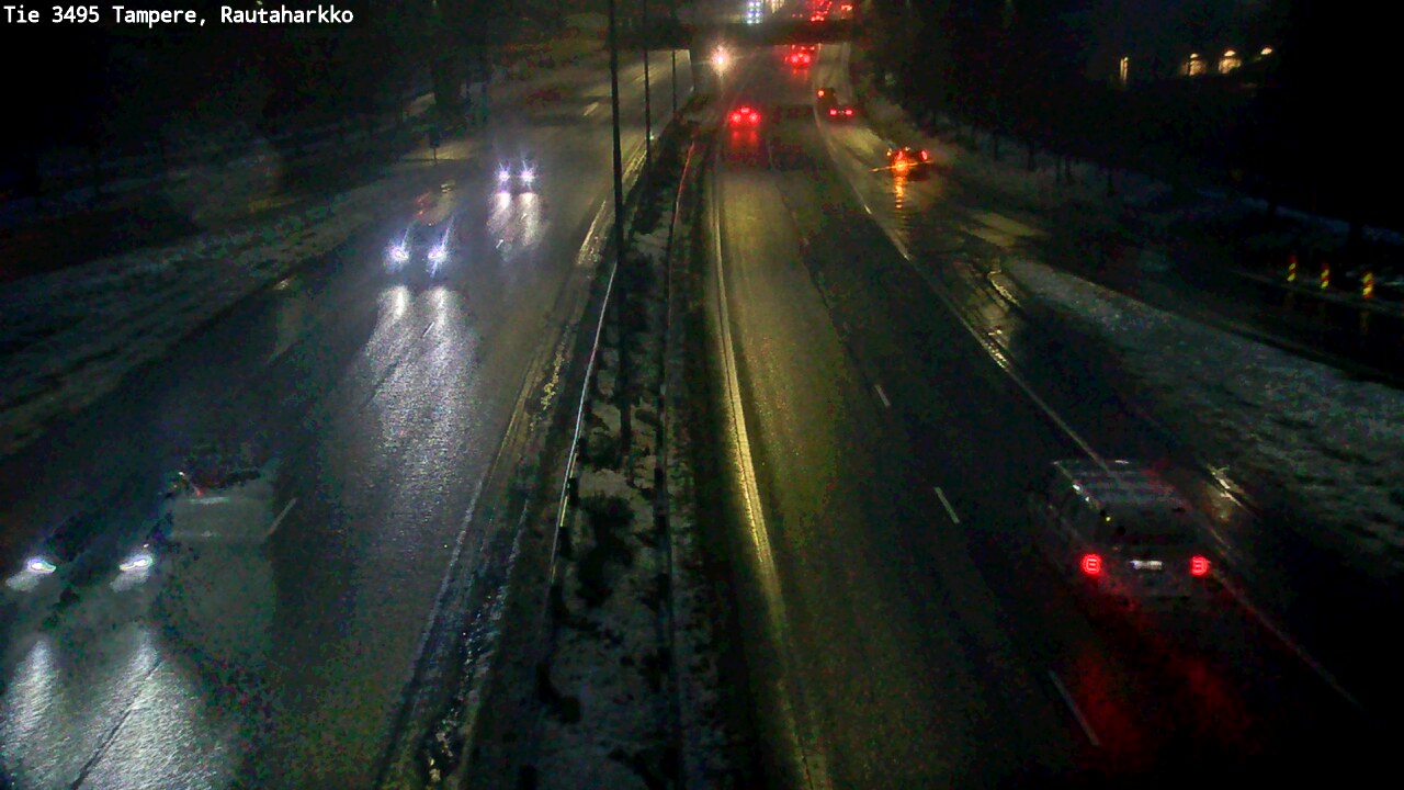 Weather Camera Image Väg 3495 Tammerfors, Rautaharkko, Tampere, Pirkanmaa
