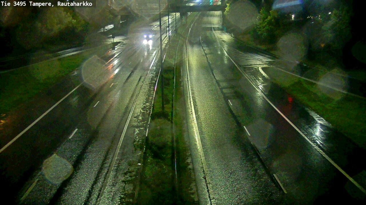 Weather Camera Image Väg 3495 Tammerfors, Rautaharkko, Tampere, Pirkanmaa