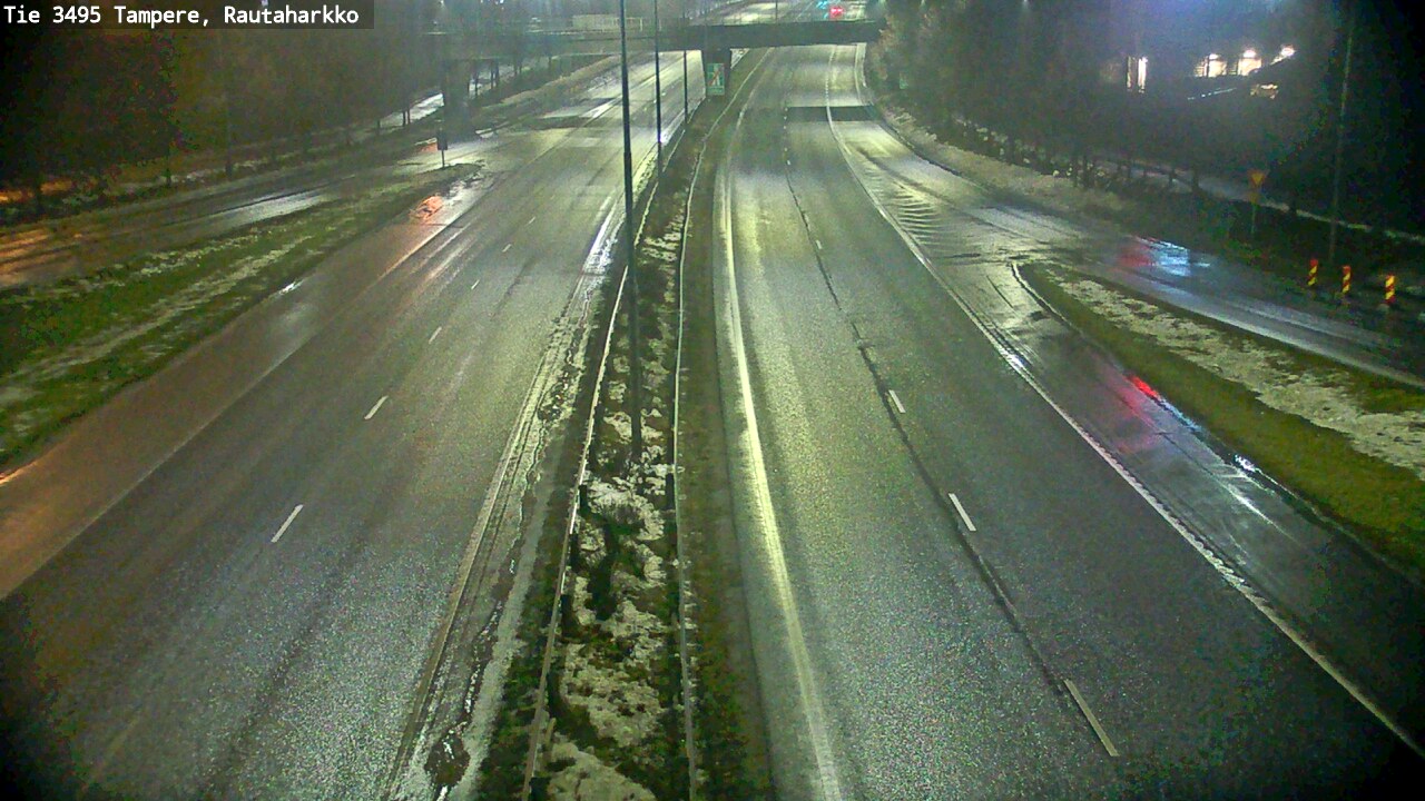 Weather Camera Image Väg 3495 Tammerfors, Rautaharkko, Tampere, Pirkanmaa