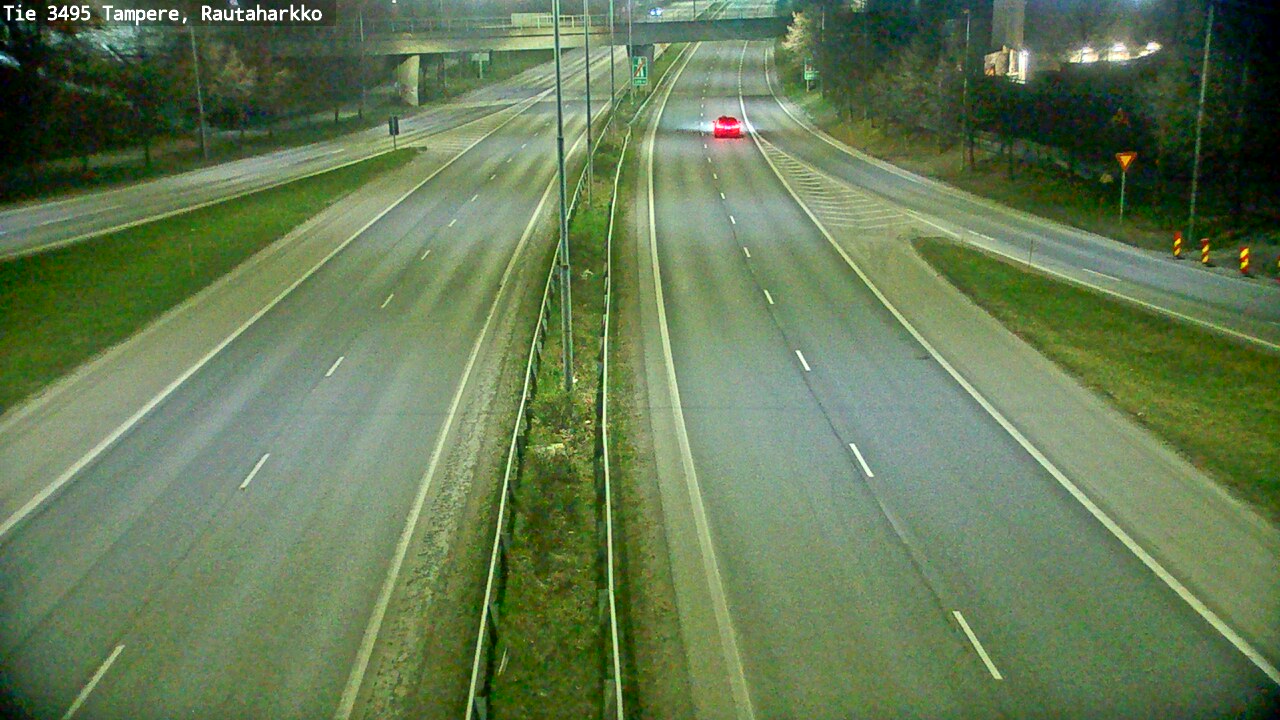 Weather Camera Image Väg 3495 Tammerfors, Rautaharkko, Tampere, Pirkanmaa