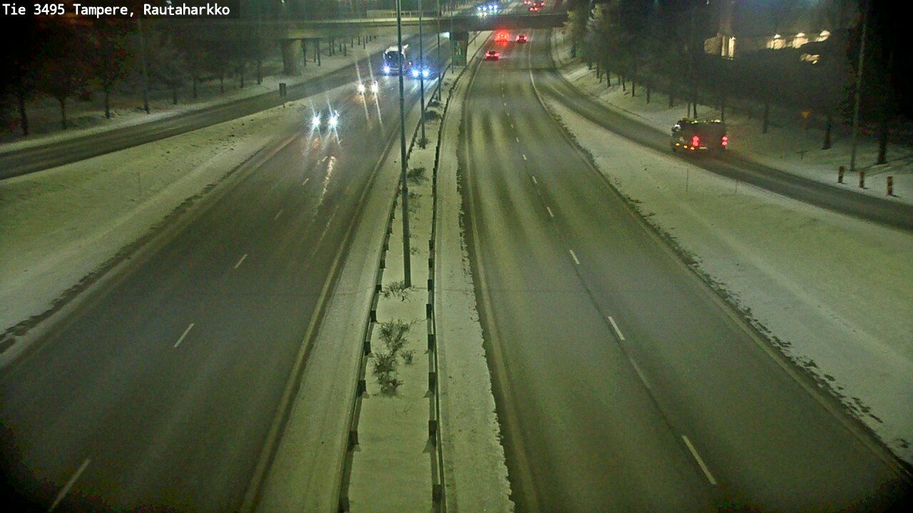 Weather Camera Image Väg 3495 Tammerfors, Rautaharkko, Tampere, Pirkanmaa