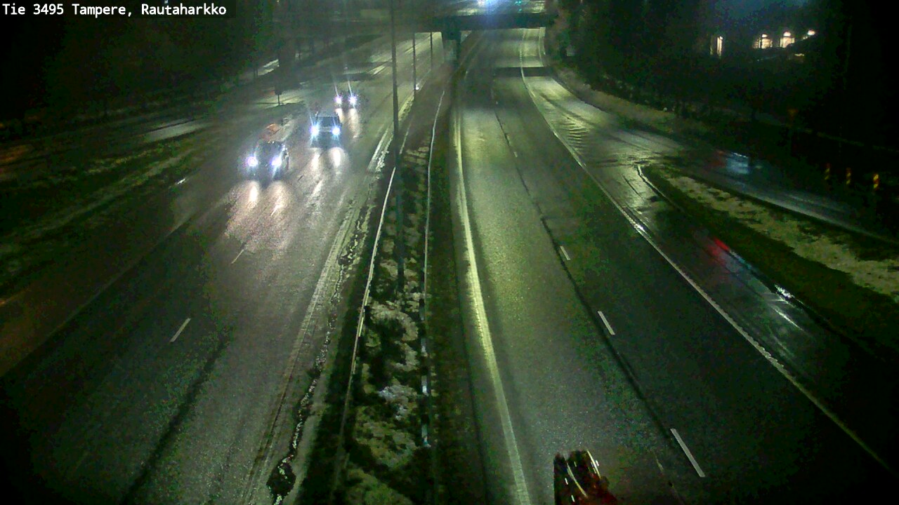 Weather Camera Image Väg 3495 Tammerfors, Rautaharkko, Tampere, Pirkanmaa