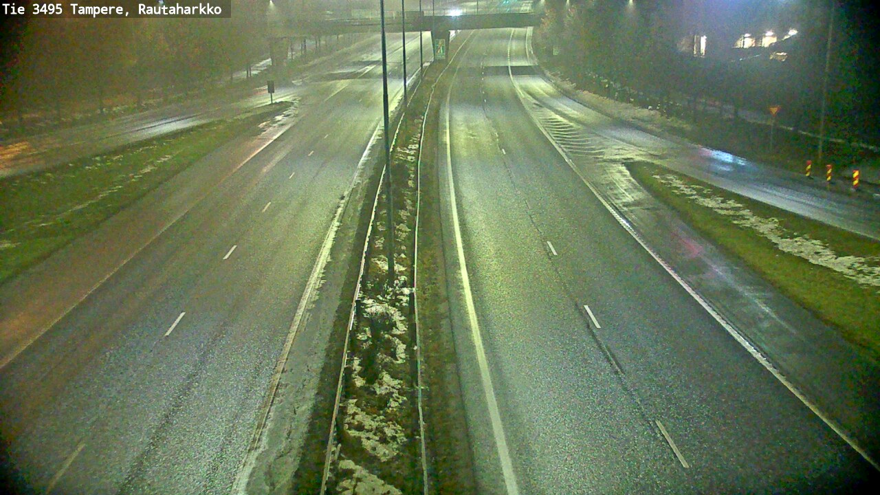 Weather Camera Image Väg 3495 Tammerfors, Rautaharkko, Tampere, Pirkanmaa