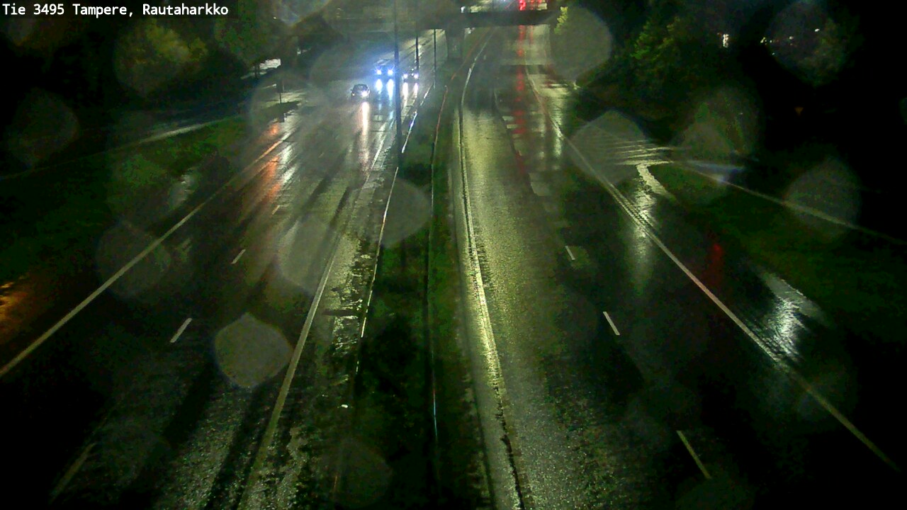 Weather Camera Image Väg 3495 Tammerfors, Rautaharkko, Tampere, Pirkanmaa