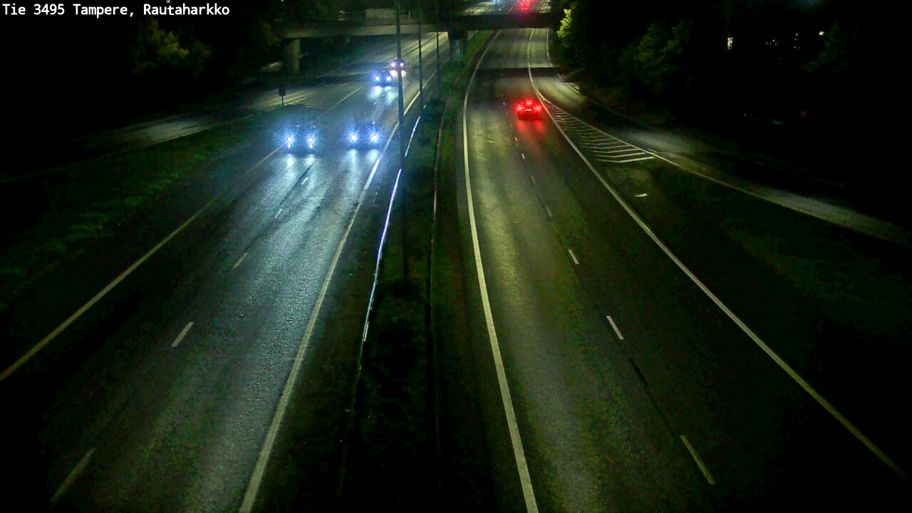 Weather Camera Image Väg 3495 Tammerfors, Rautaharkko, Tampere, Pirkanmaa