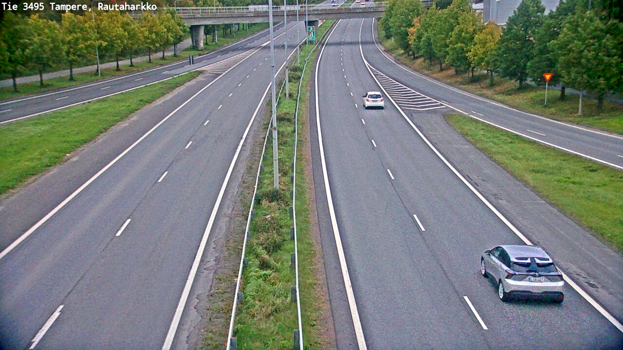 Weather Camera Image Väg 3495 Tammerfors, Rautaharkko, Tampere, Pirkanmaa