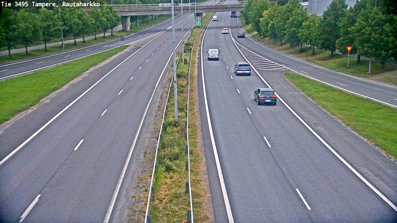 Weather Camera Image Road 3495 Tampere, Rautaharkko, Tampere, Pirkanmaa