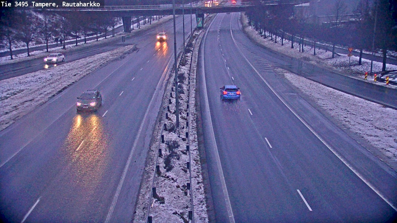 Weather Camera Image Väg 3495 Tammerfors, Rautaharkko, Tampere, Pirkanmaa