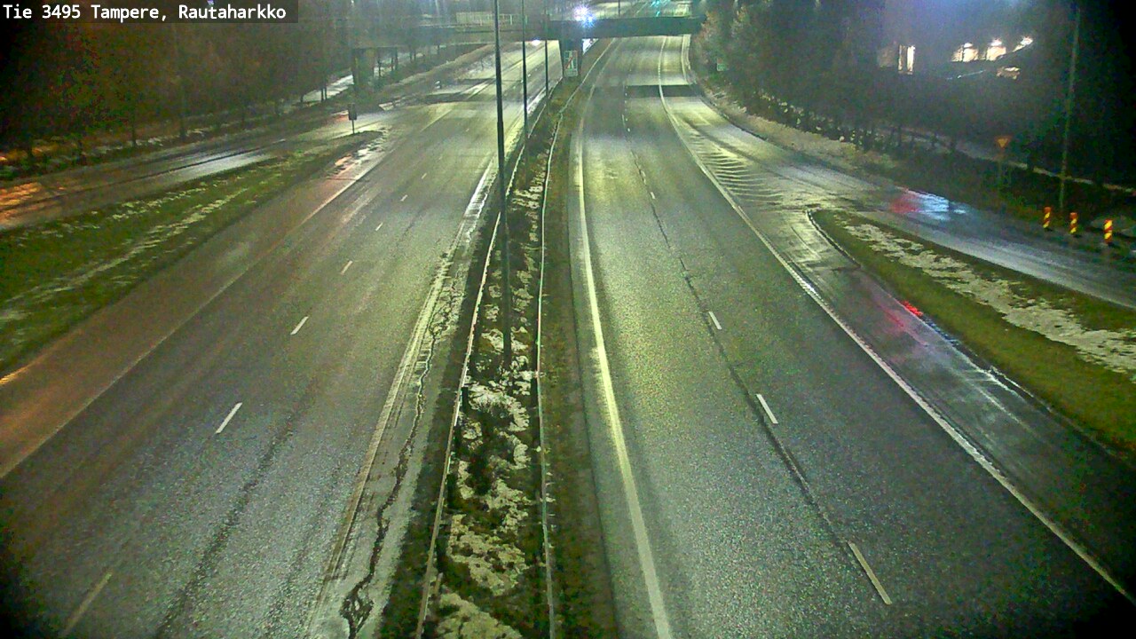 Weather Camera Image Väg 3495 Tammerfors, Rautaharkko, Tampere, Pirkanmaa
