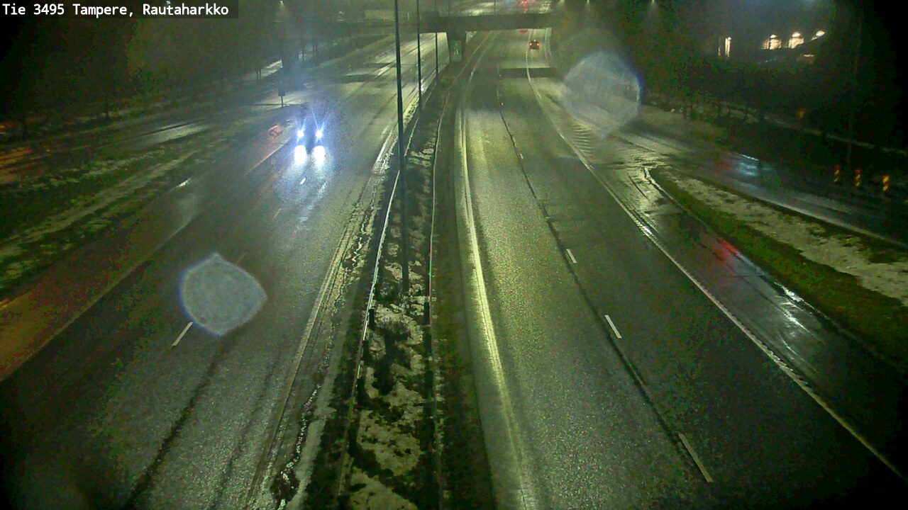 Weather Camera Image Väg 3495 Tammerfors, Rautaharkko, Tampere, Pirkanmaa