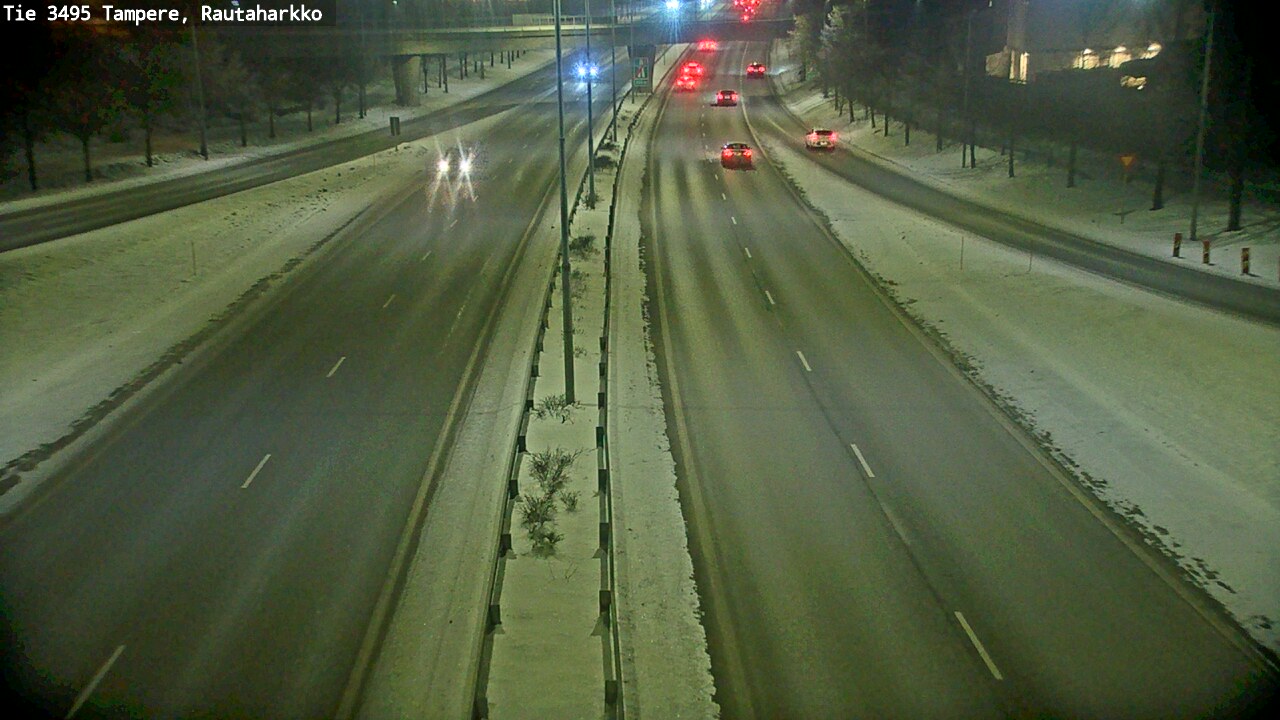 Weather Camera Image Väg 3495 Tammerfors, Rautaharkko, Tampere, Pirkanmaa
