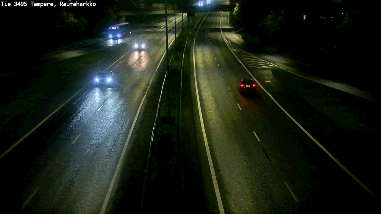 Weather Camera Image Väg 3495 Tammerfors, Rautaharkko, Tampere, Pirkanmaa