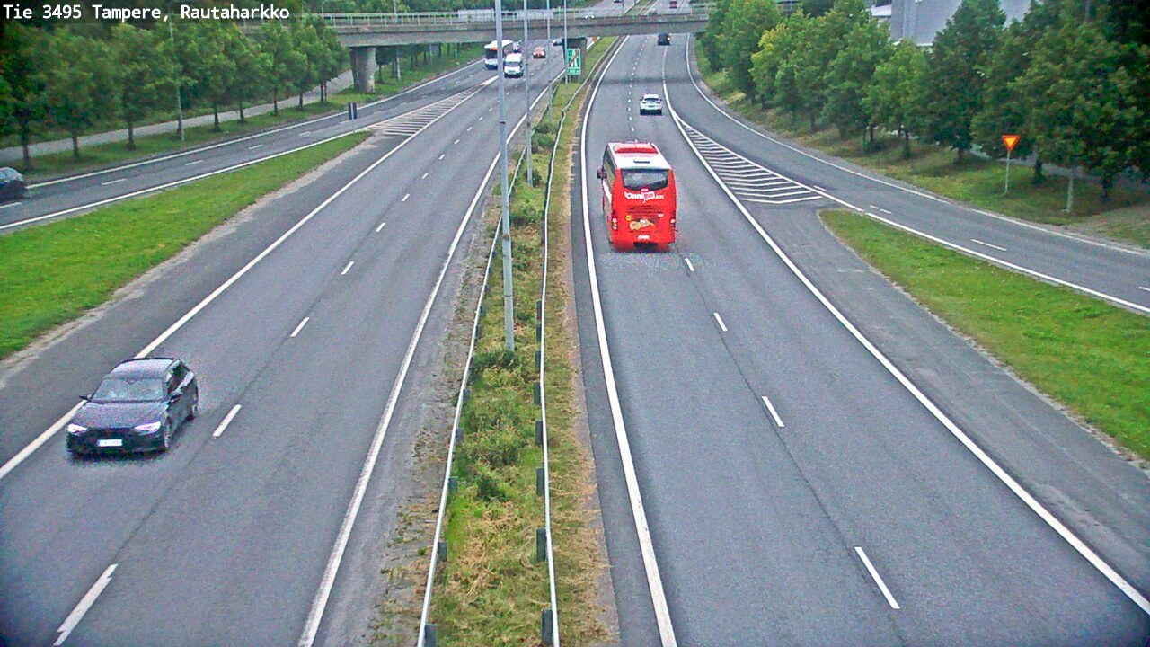 Weather Camera Image Road 3495 Tampere, Rautaharkko, Tampere, Pirkanmaa