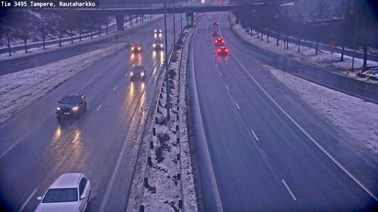 Weather Camera Image Väg 3495 Tammerfors, Rautaharkko, Tampere, Pirkanmaa
