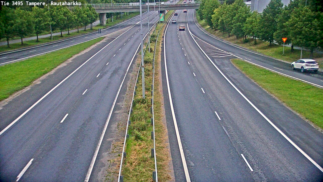 Weather Camera Image Road 3495 Tampere, Rautaharkko, Tampere, Pirkanmaa