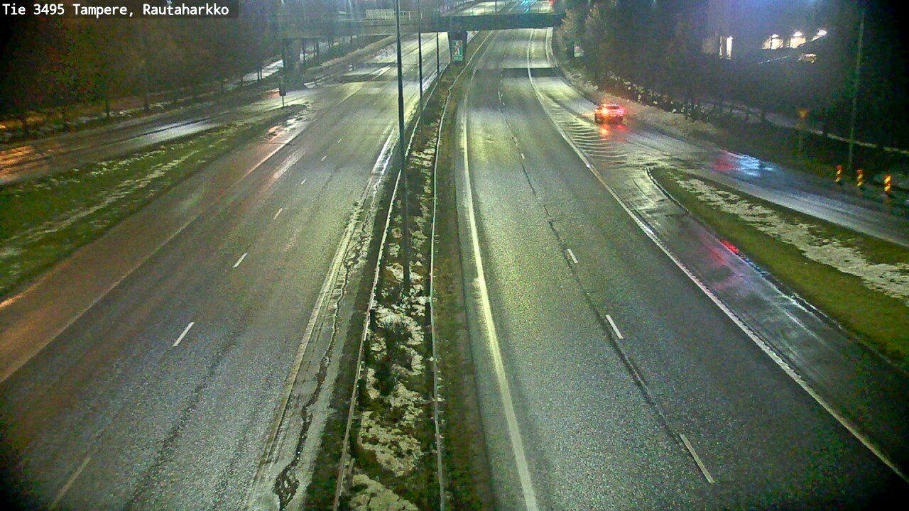 Weather Camera Image Väg 3495 Tammerfors, Rautaharkko, Tampere, Pirkanmaa