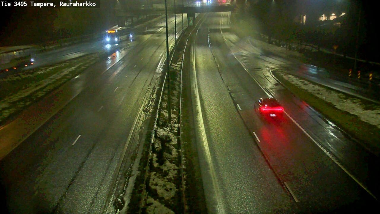 Weather Camera Image Väg 3495 Tammerfors, Rautaharkko, Tampere, Pirkanmaa