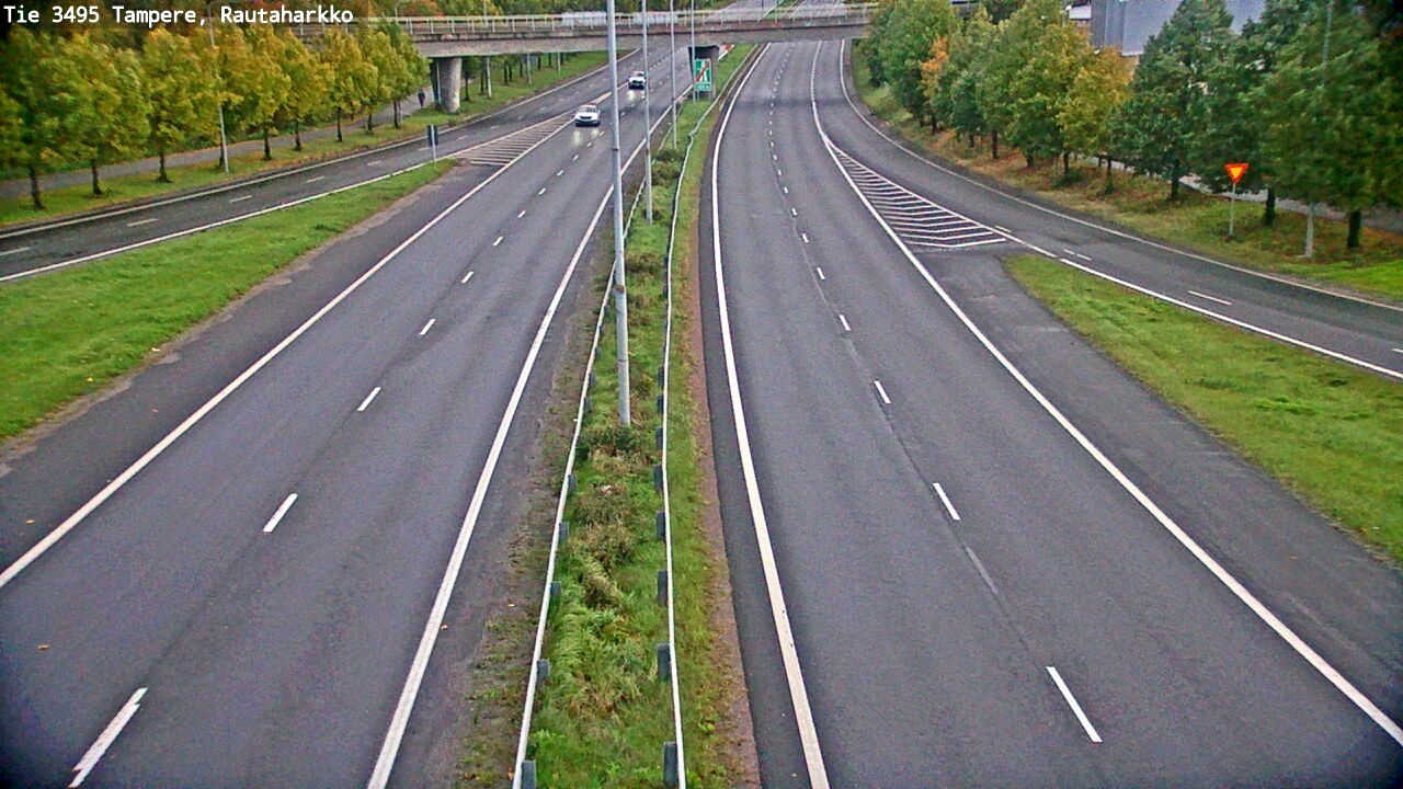 Weather Camera Image Väg 3495 Tammerfors, Rautaharkko, Tampere, Pirkanmaa