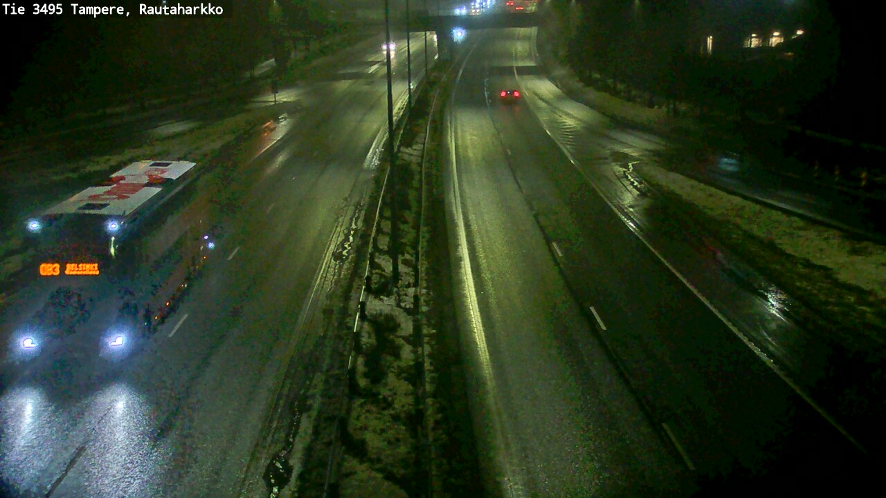Weather Camera Image Väg 3495 Tammerfors, Rautaharkko, Tampere, Pirkanmaa