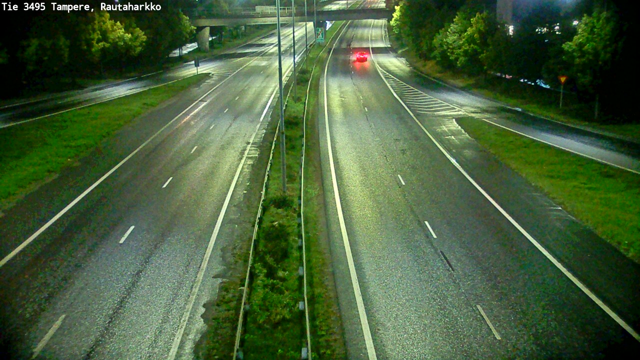 Weather Camera Image Väg 3495 Tammerfors, Rautaharkko, Tampere, Pirkanmaa