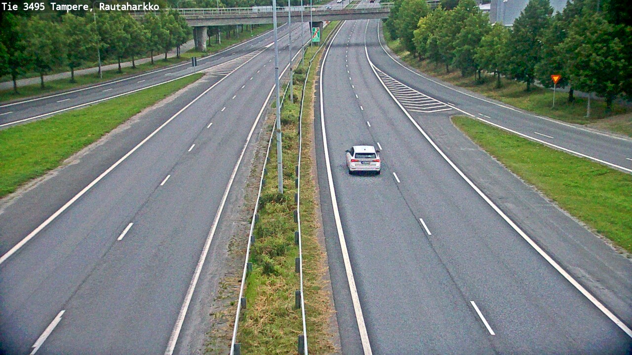 Weather Camera Image Road 3495 Tampere, Rautaharkko, Tampere, Pirkanmaa