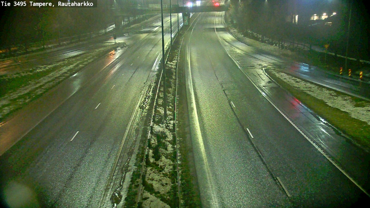 Weather Camera Image Väg 3495 Tammerfors, Rautaharkko, Tampere, Pirkanmaa