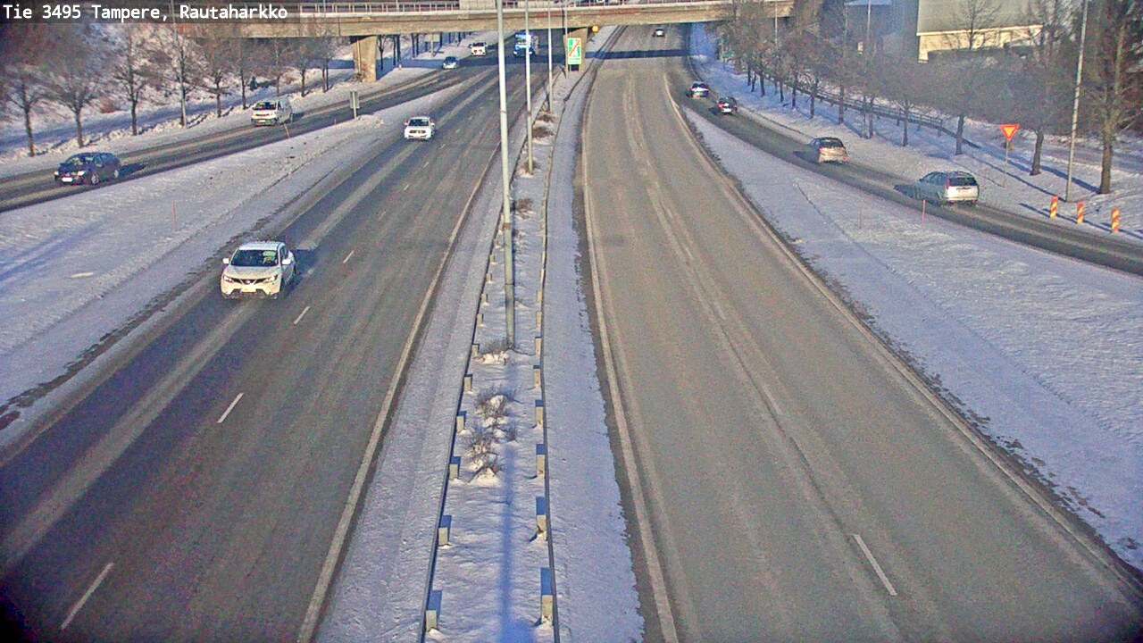 Weather Camera Image Road 3495 Tampere, Rautaharkko, Tampere, Pirkanmaa