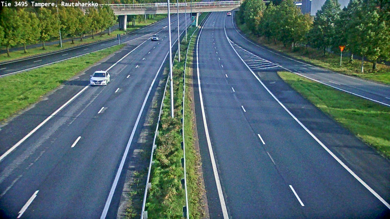 Weather Camera Image Väg 3495 Tammerfors, Rautaharkko, Tampere, Pirkanmaa