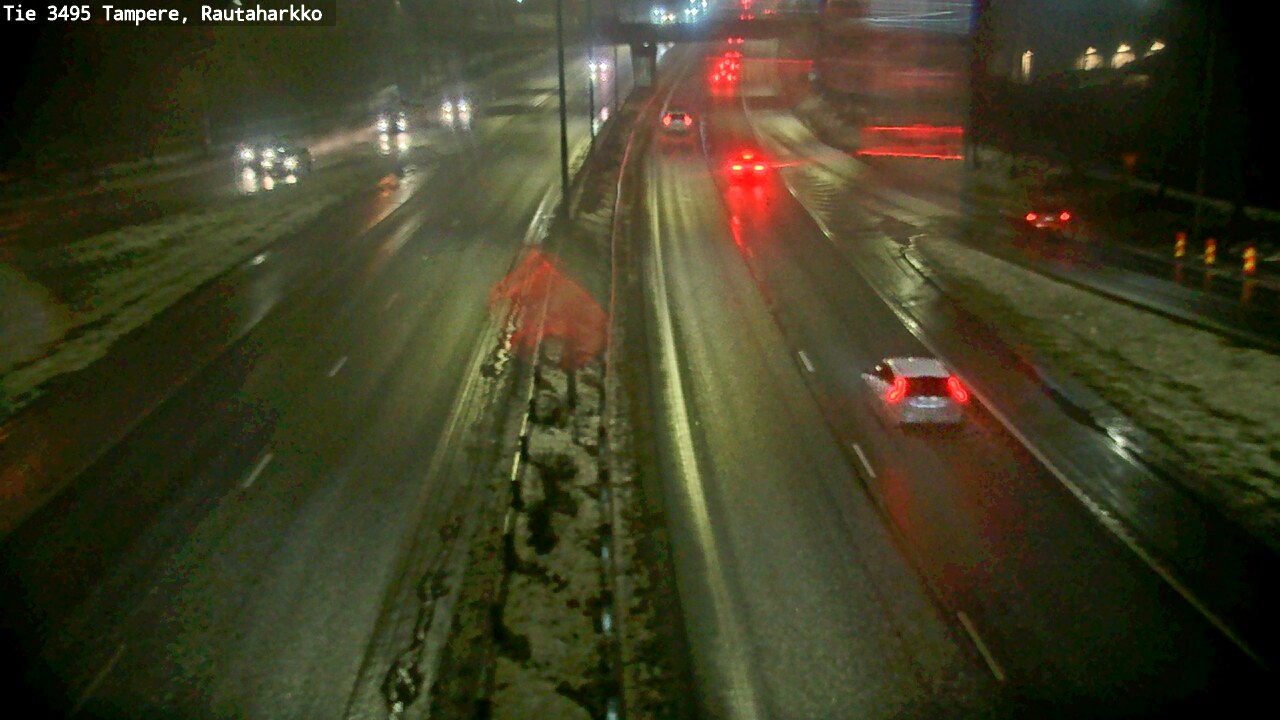 Weather Camera Image Väg 3495 Tammerfors, Rautaharkko, Tampere, Pirkanmaa