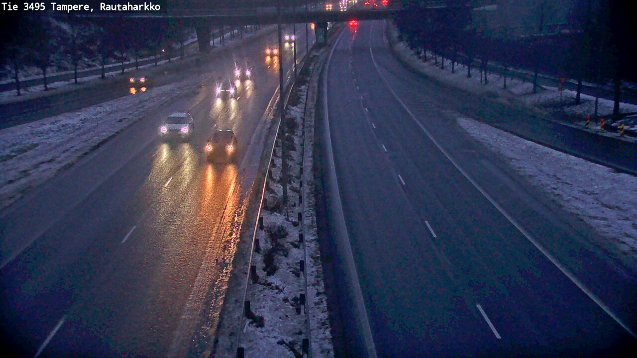 Weather Camera Image Väg 3495 Tammerfors, Rautaharkko, Tampere, Pirkanmaa