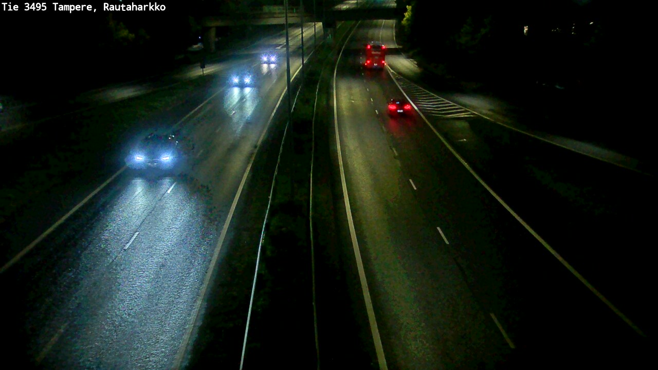 Weather Camera Image Väg 3495 Tammerfors, Rautaharkko, Tampere, Pirkanmaa