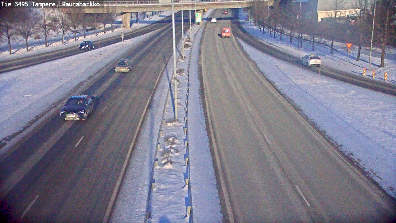 Weather Camera Image Road 3495 Tampere, Rautaharkko, Tampere, Pirkanmaa