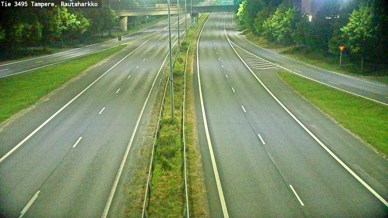 Kelikamerat Kuva Tie 3495 Tampere, Rautaharkko, Tampere, Pirkanmaa