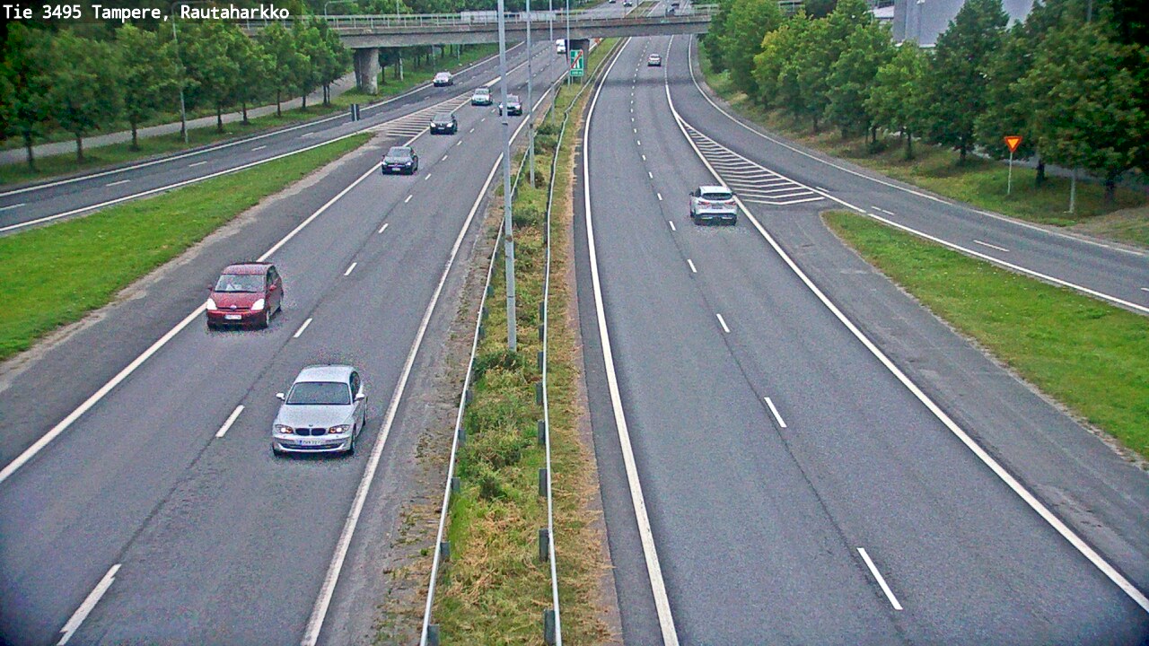 Weather Camera Image Road 3495 Tampere, Rautaharkko, Tampere, Pirkanmaa