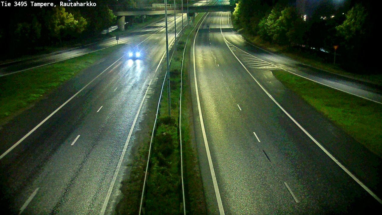 Weather Camera Image Väg 3495 Tammerfors, Rautaharkko, Tampere, Pirkanmaa