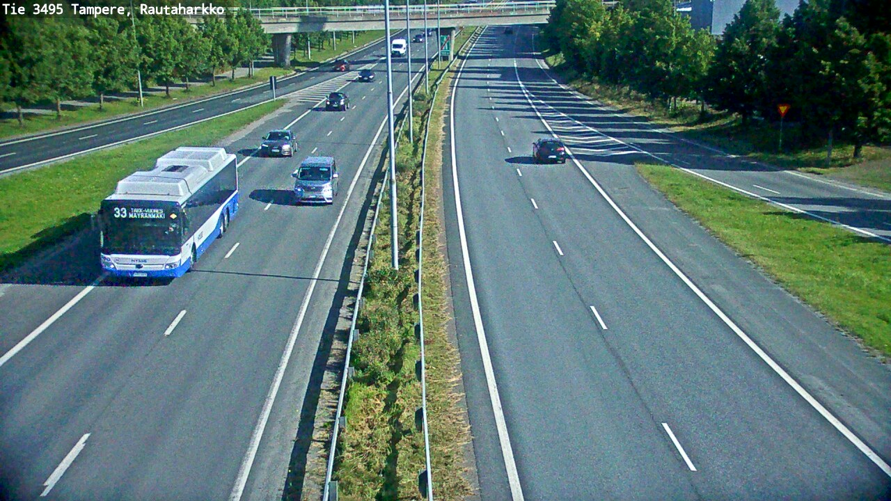 Kelikamerat Kuva Tie 3495 Tampere, Rautaharkko, Tampere, Pirkanmaa