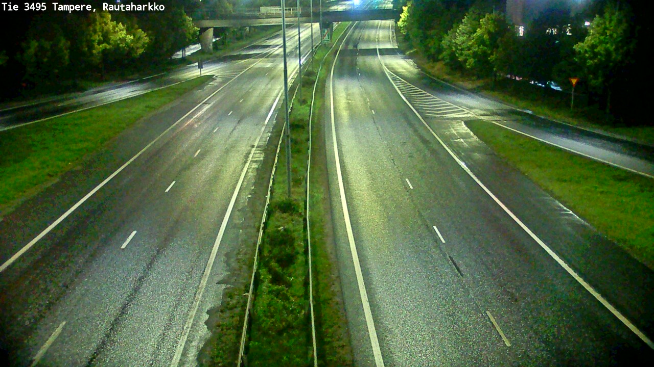 Weather Camera Image Väg 3495 Tammerfors, Rautaharkko, Tampere, Pirkanmaa