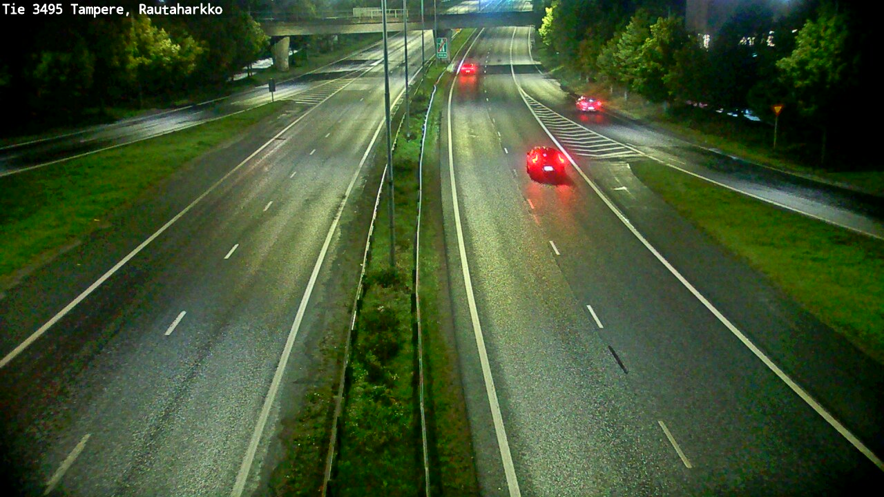 Weather Camera Image Väg 3495 Tammerfors, Rautaharkko, Tampere, Pirkanmaa