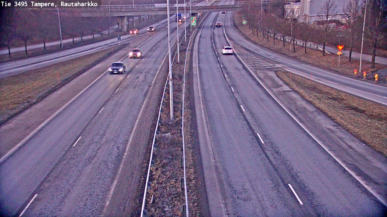 Weather Camera Image Road 3495 Tampere, Rautaharkko, Tampere, Pirkanmaa