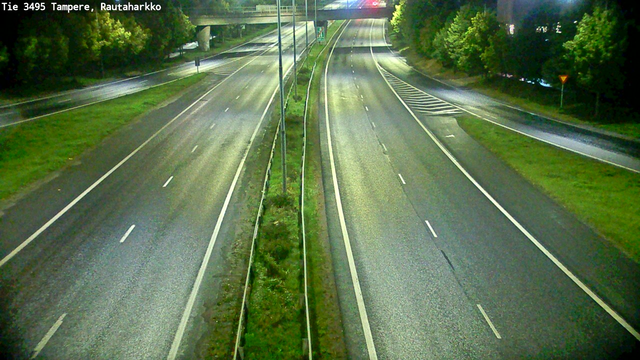 Weather Camera Image Väg 3495 Tammerfors, Rautaharkko, Tampere, Pirkanmaa