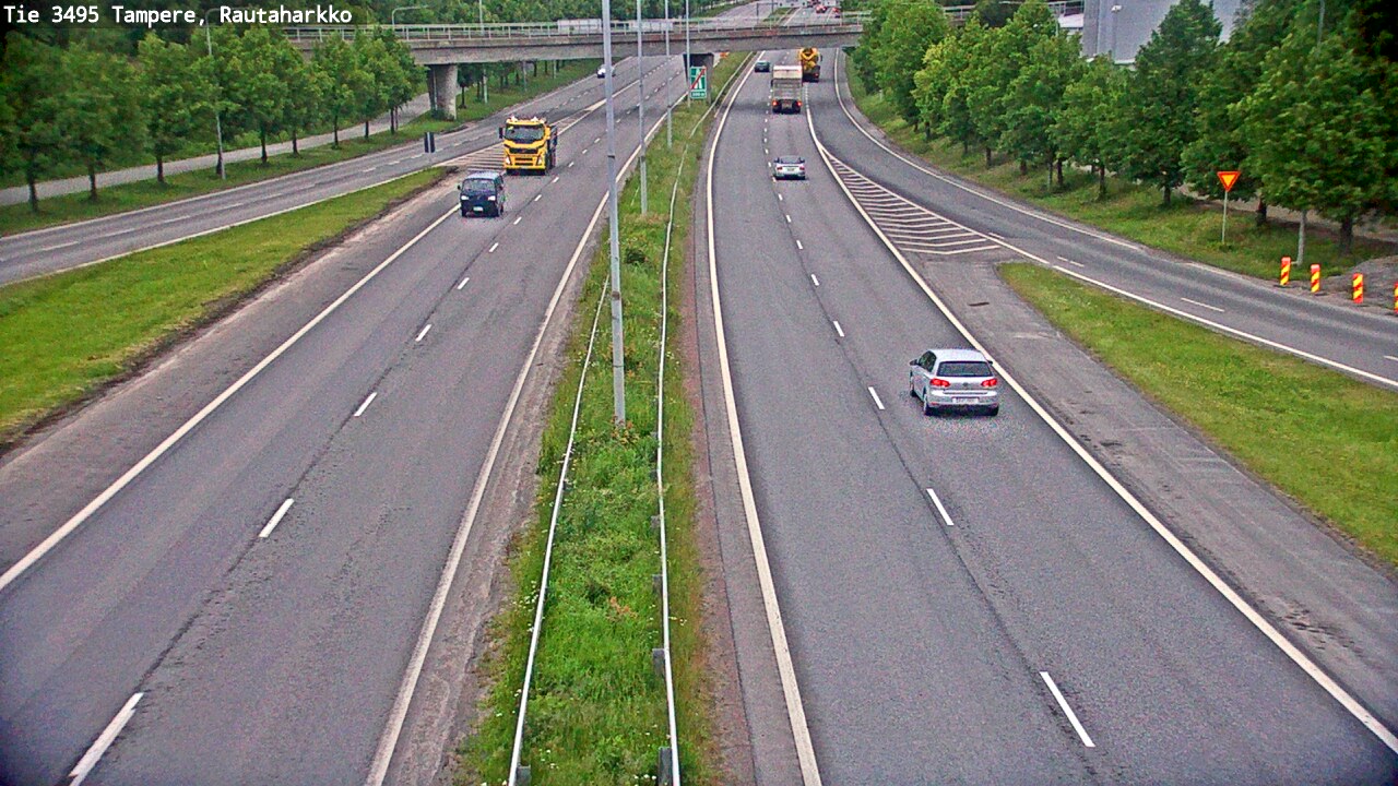 Weather Camera Image Road 3495 Tampere, Rautaharkko, Tampere, Pirkanmaa